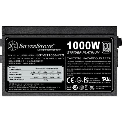 SilverStone SST-ST1000PTS 80 Platinum