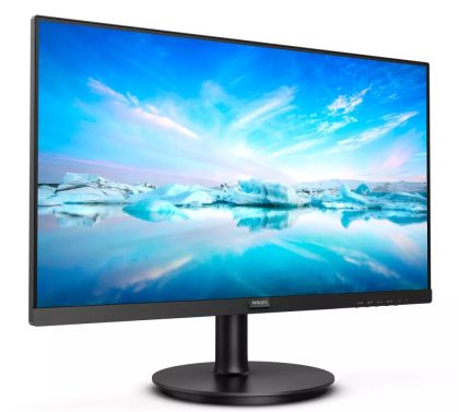 Монитор Philips 242V8LA, 23.8" VA WLED, 1920x1080@75Hz, 4ms GtG, 250cd/m2, 3000:1, Mega Infinity DCR, Adaptive Sync, FlickerFree, Low Blue Mode, 2Wx2, Tilt, D-SUB, HDMI, DP