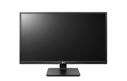 Монитор LG 27BK55YP-B, 27" IPS LED AG, 5ms GTG, 1000:1, Mega:1 DFC, 250cd/m2, Full HD 1920x1080, D-Sub, DVI, Display Port, HDMI, USB 2.0, Speaker 1.2W x 2, Tilt, Height, Swivel, Pivot, PC Audio In, Headphone out, Black