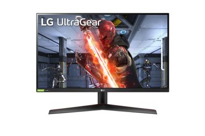 Монитор LG 27GN60R-B, UltraGear, 27" IPS, AG, 1ms GtG, 144Hz, 1000:1, 350cd/m2, Full HD 1920x1080, NVIDIA G-SYNC, Radeon FreeSync, HDR 10, sRGB 99%, HDMI, DisplayPort, Reader Mode, Headphone out, Tilt, Black