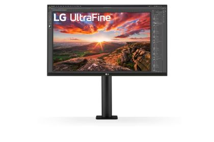 Монитор LG 27UN880P-B, 27" UltraFine UHD, IPS 4K, 5ms, 1000:1, 350cd/m2, 3840 x 2160, sRGB 99%, HDR 400, HDMI, USB-C, DisplayPort, AMD FreeSync, Headphone out, Tilt, Height (Range), Swivel, Pivot, MAXX Audio 5W, Black