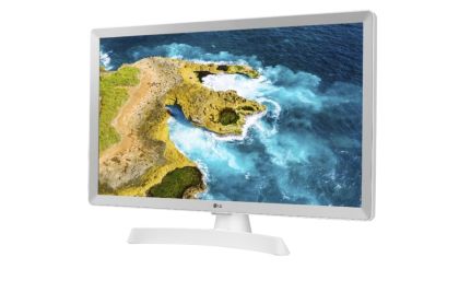 Монитор LG 28TQ515S-WZ, 28.0" WVA, LED non Glare, Smart webOS 22, TV Tuner DVB-T2/C /S2, 1000:1, Mega DFC, 250cd, 1366x768, Wi-Fi, LAN, AirPlay, WiDi, Miracast, HDMI, CI Slot, USB 2.0, Optical Out, AI Sound, Speaker 5W, White