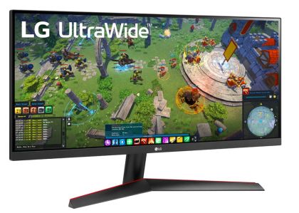 Монитор LG 29WP60G-B, 29" UltraWide Full HD, IPS Panel, 1ms MBR, 1000:1, 250 cd/m?, 21:9, 2560 x 1080, HDR 10, sRGB 99%, FreeSync, Reader Mode, 75Hz, USB Type-C, HDMI, DP, Tilt, Headphone Out, Black