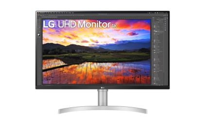 Монитор LG 32UN650P-W, 31.5" UltraFine UHD LED AG, IPS, DCI-P3 95%, 5ms, 350 cd/m2, 1000:1, 3840x2160, HDR 10, HDMI, DisplayPort, Radeon FreeSync, Dynamic Action Sync, Headphone out, Height, Pivot, Tilt, PIP, Speaker, Black