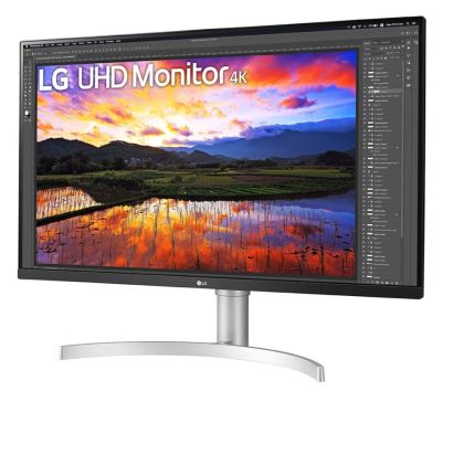 Монитор LG 32UN650P-W, 31.5" UltraFine UHD LED AG, IPS, DCI-P3 95%, 5ms, 350 cd/m2, 1000:1, 3840x2160, HDR 10, HDMI, DisplayPort, Radeon FreeSync, Dynamic Action Sync, Headphone out, Height, Pivot, Tilt, PIP, Speaker, Black