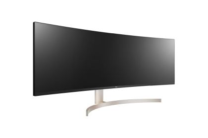 Монитор LG 49WL95CP-W, 49" 32:9 Curved UltraWide Dual QHD 5120x1440 IPS Panel, USB Type-C, 5ms, 350 cd/m2, 1000:1, HDR10, sRGB 99%, FreeSync, 3 PBP, HDMI, DisplayPort, Speacer 2ch 10W, Tilt, Height, Swivel, Tiltan