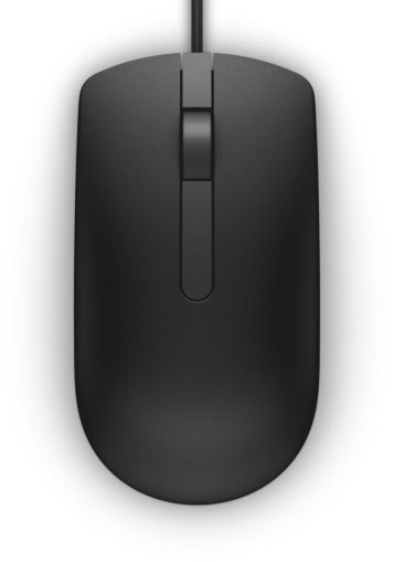 Мишка Dell MS116 Optical Mouse Black