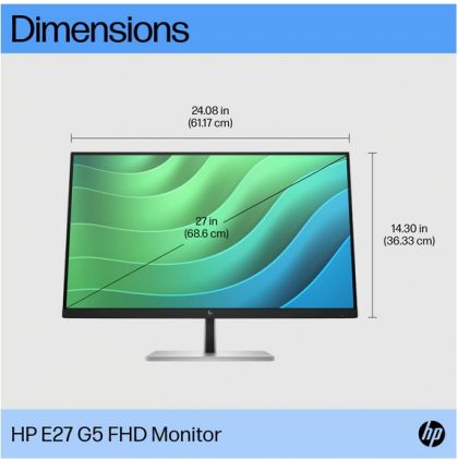 Монитор HP E27 G5, 27