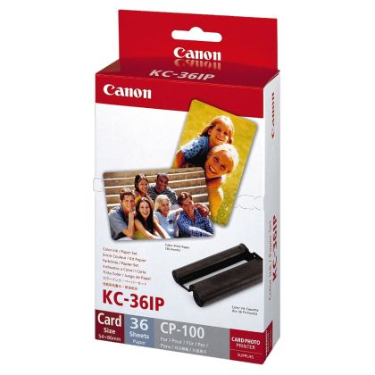 Хартия Canon Color Ink/Paper set KC-36IP (Credit card size) 36 sheets