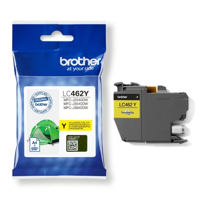 Консуматив Brother LC462Y Yellow Ink Cartridge for MFC-J2340DW/J3540DW/J3940DW