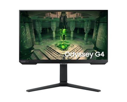 Монитор Samsung 25BG400 25" Odyssey G4, IPS, 240 Hz, 1 ms GTG, 1920x1080, 400 cd/m2, 1000:1 Contrast, Eco Saving Plus, Flicker Free, AMD FreeSync Premium, Black Equalizer,  DP, 2xHDMI, Headphone Jack, Black