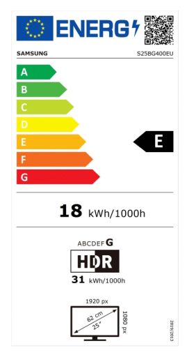 Монитор Samsung 25BG400 25" Odyssey G4, IPS, 240 Hz, 1 ms GTG, 1920x1080, 400 cd/m2, 1000:1 Contrast, Eco Saving Plus, Flicker Free, AMD FreeSync Premium, Black Equalizer,  DP, 2xHDMI, Headphone Jack, Black