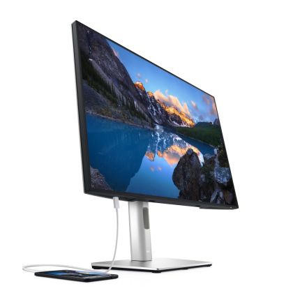 Монитор Dell U2421E, 24.1" IPS Anti-Glare, UltraSharp InfinityEdge, 5ms, 1000:1, 350 cd/m2, 16:10 WUXGA (1920x1200), 99% sRGB, HDMI, DisplayPort, USB 3.2, USB-C Hub, RJ-45, Height Adjustable, Pivot, Swivel, Tilt, Black