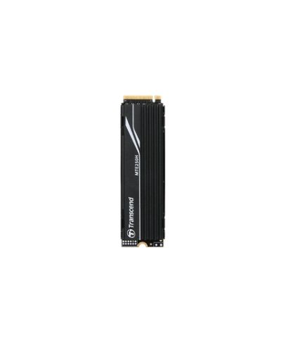 Твърд диск Transcend 2TB, M.2 2280, PCIe Gen4x4, NVMe, 3D TLC, with Dram(Metal Heatsink)