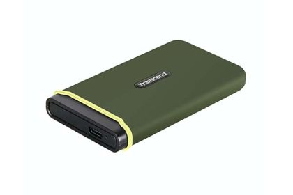 Твърд диск Transcend 2TB, External SSD, ESD380C, USB 3.2 Gen 2, Type C