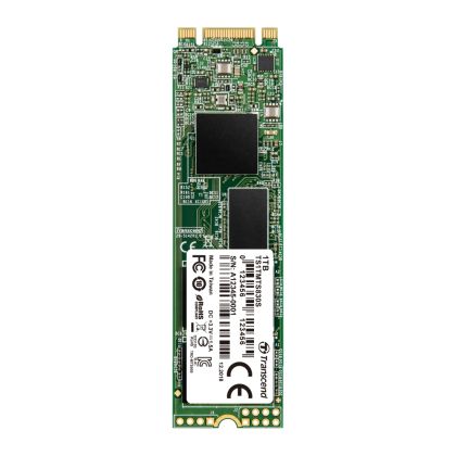 Твърд диск Transcend 1TB, M.2 2280 SSD, SATA3 B+M Key, TLC