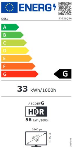 Монитор Dell S3221QSA, 32