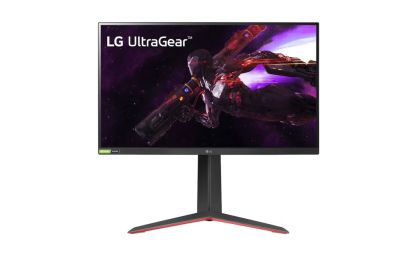 Монитор LG 27GP850P-B, 27", UltraGear Nano IPS 1ms, AG, QHD (2560 x 1440), 165Hz (up to 180 Hz), HDR 400, 1000:1, 400cd/m2, DCI-P3 98%, AMD Free-sync, NVIDIA G-Sync, HDMI, DP, USB3.0 (1up/2down), Height Adjustable, Pivot, Tilt, Headphone