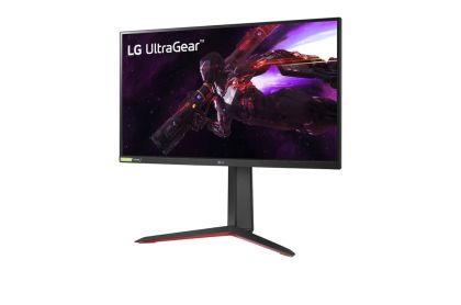 Монитор LG 27GP850P-B, 27", UltraGear Nano IPS 1ms, AG, QHD (2560 x 1440), 165Hz (up to 180 Hz), HDR 400, 1000:1, 400cd/m2, DCI-P3 98%, AMD Free-sync, NVIDIA G-Sync, HDMI, DP, USB3.0 (1up/2down), Height Adjustable, Pivot, Tilt, Headphone