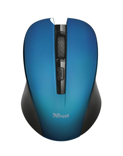Мишка TRUST Mydo Silent Wireless Mouse BLU