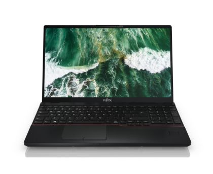 Лаптоп Fujitsu LIFEBOOK E5513, Intel Core i7-1355U up to 5.0 GHz, 15.6" FHD AG, 1x16GB DDR4 3200MHz, SSD 512GB PCIe 4.0 NVMe M.2, FPR & SCR, TPM 2.0, IR-HD cam, Intel WiFi 6E AX211, BT5.2, WWAN ready (4G antennas only), 4cell 50Wh, Black Kbd backlit US, W