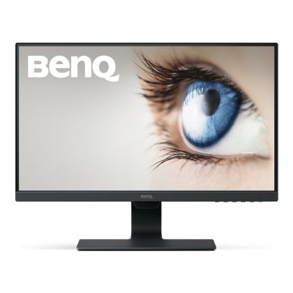 Монитор BenQ GW2480E, 23.8" IPS, 5ms, 1920x1080 FHD, Stylish Eye Care Monitor, Flicker-free, LBL, Brightness Intelligence (B.I.), 1000:1, 20M:1 DCR, 8 bit, 250cd/m2, VGA, HDMI, DP, Speakers, Headphone jack, Line In, Tilt, Vesa, ES7.0, Ultra Slim Bezel, Bl