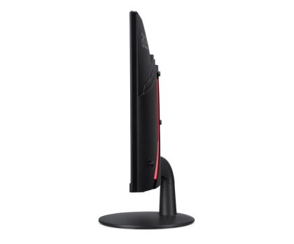 Монитор Acer Nitro ED240QS3bmiipx, 23.6" Curved 1500R, VA, Anti-Glare, FHD 1920x1080, ZeroFrame, FreeSync Premium, 180Hz, 1ms, 100M:1, 250 cd/m2, 1xDP, 2xHDMI, HDR ready, Speakers 2Wx2, Audio in/out, VESA, Tilt, Acer Display Widget, Black