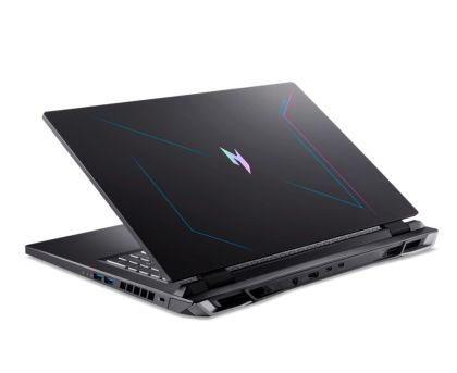 Лаптоп Acer Nitro 5, AN17-41-R4C5, Ryzen 7 7840HS (3.80GHz up to 5.10GHz, 24MB), 17.3” QHD (2560x1440) IPS, 165Hz, 16GB DDR5 (1 slot free), 1024GB PCIe SSD, RTX 4060 8GB GDDR6, Wi-Fi 6e, BT 5.1, HD Mic&Cam, RGB Backlit KB, No OS, Black
