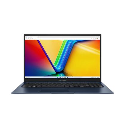 Лаптоп Asus Vivobook X1504VA-BQ512W, INTEL I5-1335U, 15.6" IPS-level Panel ,FHD, (1920x1080), DDR4 8GB(ON BD.), SSD 512G PCIE G3X2,Windows 11, Quiet Blue