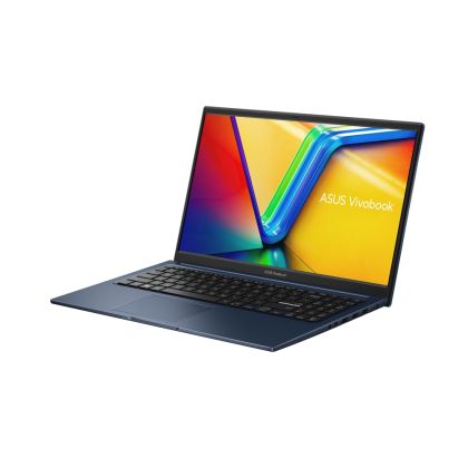 Лаптоп Asus Vivobook X1504VA-BQ512W, INTEL I5-1335U, 15.6" IPS-level Panel ,FHD, (1920x1080), DDR4 8GB(ON BD.), SSD 512G PCIE G3X2,Windows 11, Quiet Blue