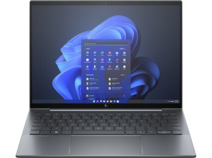 Лаптоп HP Dragonfly G4 Slate blue, Core i7-1355U(up to 5GHz/12MB/10C), 13.5" AG IPS 1000nits Sure View, 32GB 6400Mhz On board, 1TB PCIe SSD, WiFi6E+BT5.3, Intel 5000 5G, Backlit Kbd, 6C Batt, Win 11 Pro, 3Y NBD On Site + HP 435 WiFi Mouse