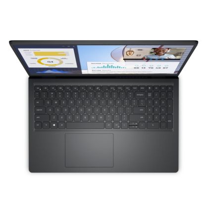 Лаптоп Dell Vostro 3535, AMD Ryzen 5 7530U (6-core/12-thread), 15.6" FHD (1920x1080) AG 120Hz WVA 250 nits, 8GB, 1x8GB, DDR4, 3200MHz, 512GB SSD PCIe M.2, Radeon Graphics, Cam and Mic, 802.11ac, Bulgarian Kb, Ubuntu, 3Y PS