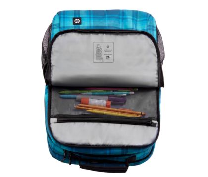 Раница HP Campus XL Tartan plaid Backpack, up to 16.1