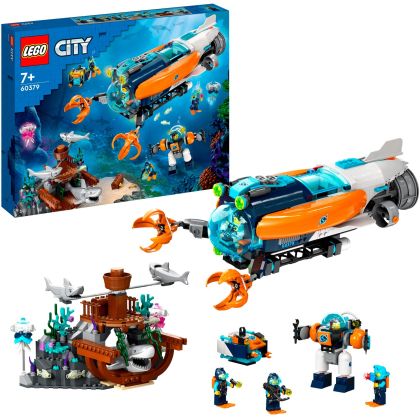 LEGO City 60379 Подводница за изследване дълбоко в море