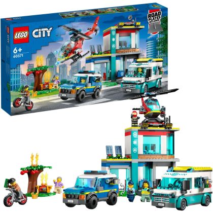 LEGO City 60371 Щаб за спешна помощ