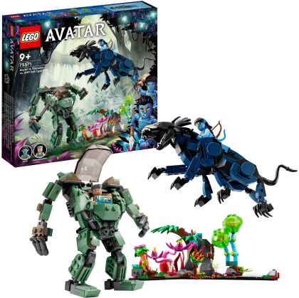 LEGO Avatar 75571 Нейтири и Танатор срещу Куорич