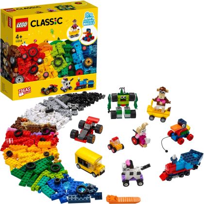 LEGO Classic 11014 Тухлички и колела