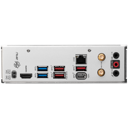MSI MPG B650I EDGE WIFI, m-ITX, Socket AM5, Dual Channel DDR5 6600+MHz (OC), 1x PCIe x16 slot, 2x M.2 slot, 1x HDMI, 3x USB 3.2 Gen 2, 2x USB 3.2 Gen 1, 1x USB 3.2 Gen2x2 Type C, 7.1 HD Audio, 2.5Gbps LAN, WIFI, BT, 3Y