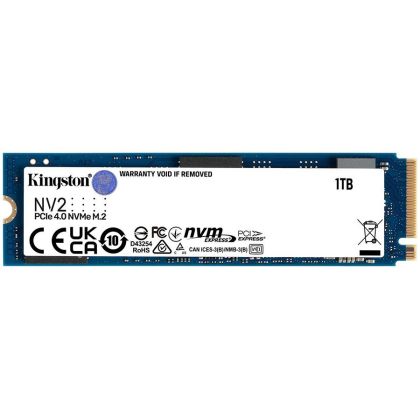 Kingston 2TB NV2 M.2 2280 PCIe 4.0 NVMe SSD, up to 3,500MB/s read, 2,800MB/s write, EAN: 740617329971
