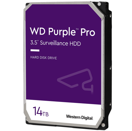 HDD AV WD Purple Pro (3.5'', 14TB, 512MB, 7200 RPM, SATA 6 Gb/s)