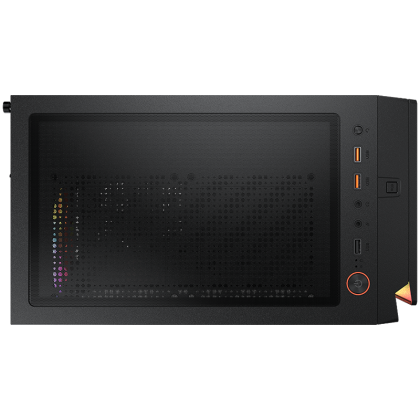 COUGAR Purity RGB (Black), Mini Tower, 1x 120 ARGB Fans, RGB Button, 3mm Tempered Glass, Mini ITX / Micro ATX, USB 3.0 x 2, USB 2.0 x 1, Mic x 1 / Audio x 1