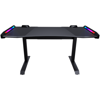 COUGAR Mars, Gaming desk, Multifunction Designs, Dual-sided RGB Lighting Effects, High-strength Welded Steel Frame for Maximum Stability, 1533 x 771 (mm), USB 3.0 x 2 / Audio Jacks x 2 /Power button / Reset button / Backlight button