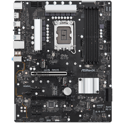 ASROCK Main Board Desktop Z690 Phantom Gaming 4 (S1700, Z690, 4x DDR4, 2x PCIe x16, 3x PCIe x1, 4x SATA3 6.0Gb/s, 2x m.2 PCIe Gen4x4, RAID 0,1,5,10, 10x USB 3.2, 1x USB-C 1x RJ-45 2.5G Lan, HDMI, DP, ATX, Retail