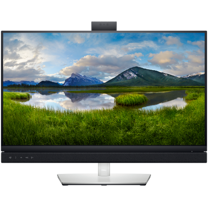 Monitor LED DELL Video Conferencing C2722DE, 27", 2560x1440, 16:9, IPS, 1000:1, 178/178, 5ms, 350cd/m2, DP, HDMI, RJ-45, USB-C, Built-in speakers and webcam, 3Y