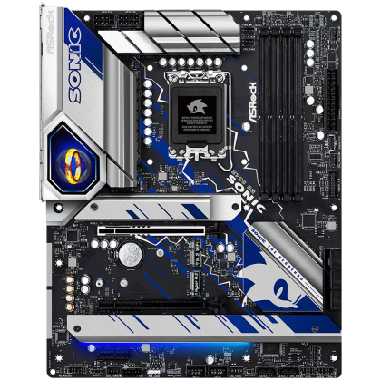 ASROCK MB Desktop Z790 PG Sonic (S1700, 4x DDR5, 1x PCIe 5.0 x16, 1x PCIe 4.0 x16, 1x PCIe 3.0 x1, 4x Hyper M.2 PCIe Gen4x4, 1x Blazing M.2 PCIe Gen5x4, 8x SATA3 6.0 Gb/s, 2x USB-C, 8x USB 3.2, 6x USB 2.0, 1x RJ-45 2.5GB Lan, 1x HDMI, 1x DP, ATX