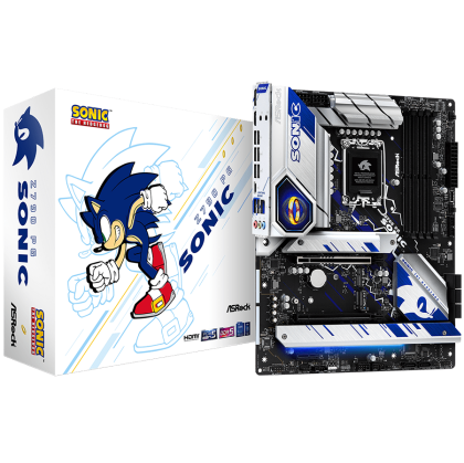 ASROCK MB Desktop Z790 PG Sonic (S1700, 4x DDR5, 1x PCIe 5.0 x16, 1x PCIe 4.0 x16, 1x PCIe 3.0 x1, 4x Hyper M.2 PCIe Gen4x4, 1x Blazing M.2 PCIe Gen5x4, 8x SATA3 6.0 Gb/s, 2x USB-C, 8x USB 3.2, 6x USB 2.0, 1x RJ-45 2.5GB Lan, 1x HDMI, 1x DP, ATX