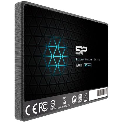 Silicon Power Ace - A55 1TB SSD SATAIII (3D NAND) 3D NAND, SLC Cache, 7mm 2.5'' Blue - Max 560/530 MB/s - Full Capacity, EAN: 4712702659139