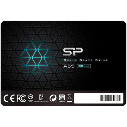Silicon Power Ace - A55 1TB SSD SATAIII (3D NAND) 3D NAND, SLC Cache, 7mm 2.5'' Blue - Max 560/530 MB/s - Full Capacity, EAN: 4712702659139
