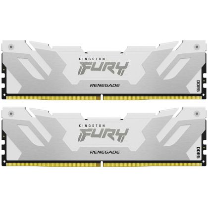 32GB 6000MT/s DDR5 CL32 DIMM (Kit of 2) FURY Renegade White XMP, EAN: 740617333800