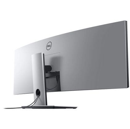 Dell UltraSharp U4919DW, 49" (32:9), IPS LED backlit, Anti-glare, 3H Hard Coating, 5120 x 1440, 1000:1, 350 cd/m2, 5 ms, Curve radius: 3800R, height, tilt , swivel, VESA (100 mm), 2 x HDMI, DP, USB Type-C, USB 3.0 hub, Black, 3Yr